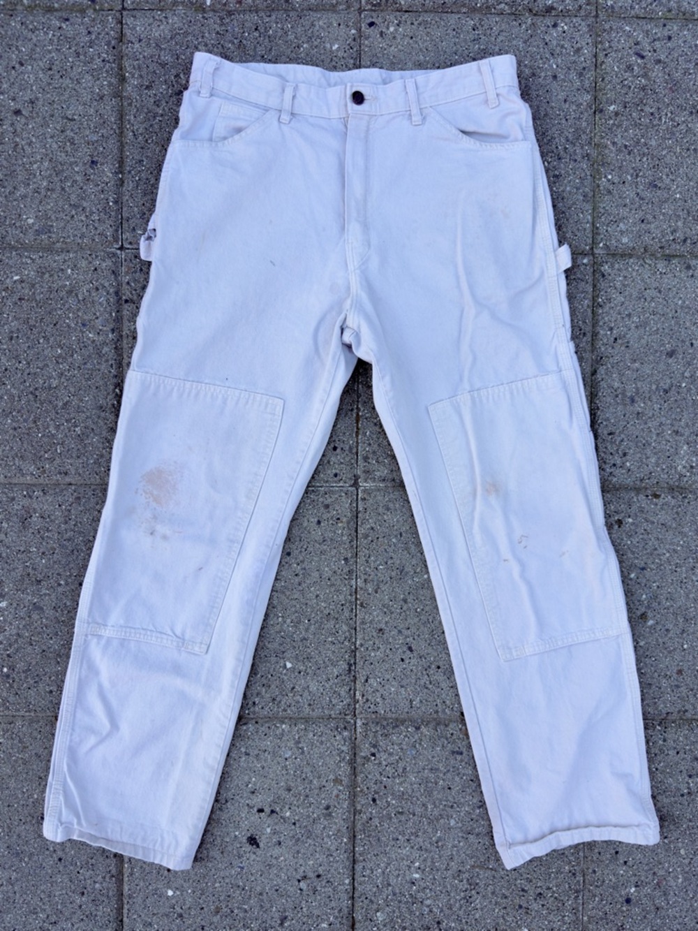 Dickies Off Whited Stained Painter Pants • Sz 34